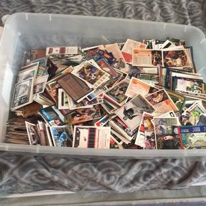 Old football,baseball, basketball,hockey cards